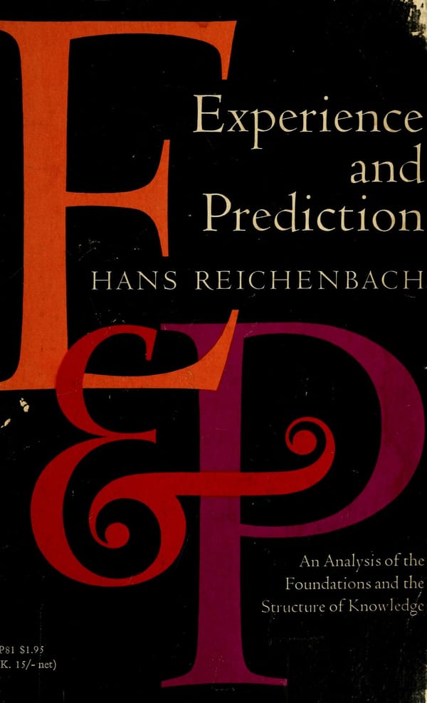 Hans Reichenbach, § 38 O problema da indução